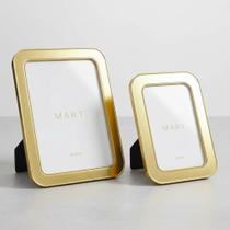 KIT Porta Retrato Metal Gold Lux 10x15 E 15X20 KIT Porta Retrato Metal Gold Lux 10x15 E 15X20