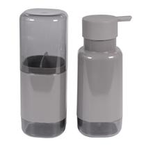 Kit Porta Sabonete E Porta Escova De Dente Com Divisórias Para Banheiro Pia Lavabo Conjunto 2 Peças Organizadores Kit Porta Sabonete E Porta Escova De Dente Com Divisórias Para Banheiro Pia Lavabo Conjunto 2 Peças Organizadores