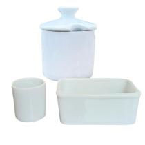 Kit Porta sachê e misturador café + Açucareiro 250ml