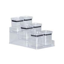 Kit porta temperos lumini c/ 7 pcs Kit porta temperos lumini c/ 7 pcs