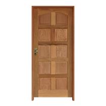 Kit Porta Topázio Mista 82 x 2.10 Batente Misto 11 CM Fechadura Externa Lado Direito - Rodam