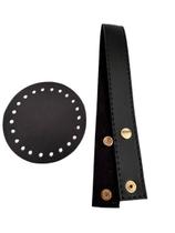 Kit Porta Vinho com Fundo + Alça com Botão de Pressão