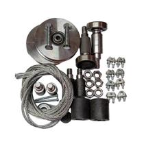 Kit Portão Basculante 4 Polegadas C/cabo De 1/4 6,2mm