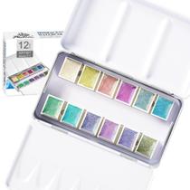 Kit portátil de meia panela PHOENIX Iridescent 12 Half Pan Kit portátil de meia panela PHOENIX Iridescent 12 Half Pan