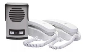 Kit Porteiro Coletivo Agl 2 Pontos Com Monofone