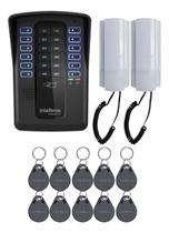 Kit Porteiro Coletivo Collective 12, 2 Interfones e 10 Tags RFID