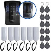 Kit Porteiro Coletivo Collective 8, 6 Interfones, Tags e Protetor Antivandalismo Kit Porteiro Coletivo Collective 8, 6 Interfones, Tags e Protetor Antivandalismo