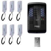 Kit Porteiro Coletivo Com 6 Pontos Interfone Intelbras