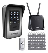 Kit Porteiro Coletivo Intelbras Sem Fio 4G Atenda e Abra Portões Pelo Celular com XPE 1013 Plus ICW 4002 Kit Porteiro Coletivo Intelbras Sem Fio 4G Atenda e Abra Portões Pelo Celular com XPE 1013 Plus ICW 4002