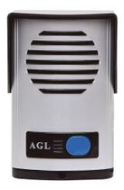 Kit Porteiro Eletrônico C/ 2 Monofone + Fechadura Trava Agl