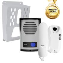 Kit Porteiro Eletrônico P10S AGL Bivolt Protetor Interfone Kit Porteiro Eletrônico P10S AGL Bivolt Protetor Interfone
