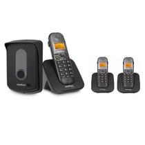 Kit Porteiro Eletrônico Sem Fio + 2 Ramais TIS 5010 Intelbras