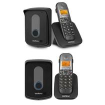 Kit Porteiro Eletrônico Sem Fio TIS 5010 + 1 Placa Externa + 1 Ramal Intelbras Kit Porteiro Eletrônico Sem Fio TIS 5010 + 1 Placa Externa + 1 Ramal Intelbras