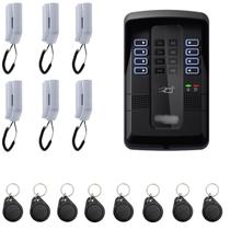 Kit Porteiro Interfone Coletivo Eletrônico 06 Pontos Intelbras Com 12 Tags Predial Residencial
