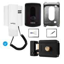 Kit Porteiro IPR 8010 Intelbras Com Fechadura Combo Oficial