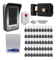 Kit Porteiro Xpe 1013 Plus Id Interface Siga-me P/ 4 Números Kit Porteiro Xpe 1013 Plus Id Interface Siga-me P/ 4 Números