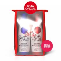 Kit Portier Exclusive 2x1000ml - Progressiva + Necessaire de Brinde Kit Portier Exclusive 2x1000ml - Progressiva + Necessaire de Brinde