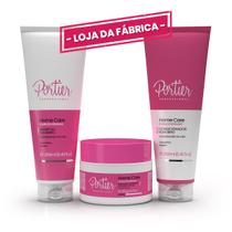 Kit Portier Home Care Equilíbrio - Pós Progressiva Para Cabelos Normais Kit Portier Home Care Equilíbrio - Pós Progressiva Para Cabelos Normais