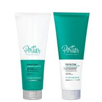 Kit Portier Home Care Reconstrutor - Shampoo e Condicionador 250ml Kit Portier Home Care Reconstrutor - Shampoo e Condicionador 250ml