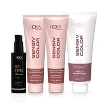 Kit pós coloração manutenção sensiv color bbcream 11 em 1 hoka Kit pós coloração manutenção sensiv color bbcream 11 em 1 hoka