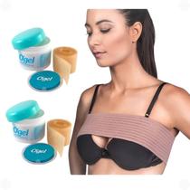Kit Pós Mamoplastia 1 Faixa Mamária + 2 Fitas Cicatrizantes Autocolantes 30X3 60X3 Kit Pós Mamoplastia 1 Faixa Mamária + 2 Fitas Cicatrizantes Autocolantes 30X3 60X3