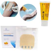 Kit Pós Operatório Ostomia Estoma 01 Hidrocoloide + 01 Creme