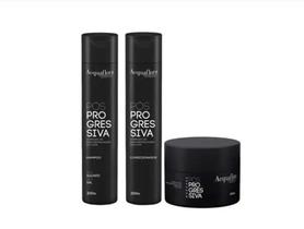 Kit Pós Progressiva AcquaFlora - 3 Produtos Kit Pós Progressiva AcquaFlora - 3 Produtos