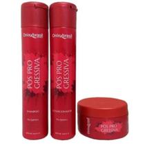 Kit Pós Progressiva Onixxbrasil Shampoo + Condicionador + Máscara Kit Pós Progressiva Onixxbrasil Shampoo + Condicionador + Máscara