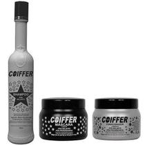 Kit Pós Progressiva Prata Coiffer 3 pçs