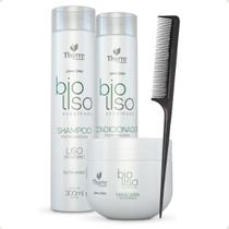Kit Pos Progressiva Quimica Anti Queda e Frizz com Pente Kit Pos Progressiva Quimica Anti Queda e Frizz com Pente