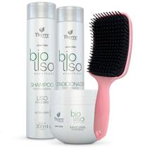 Kit Pos Progressiva Quimica Fortalecedora e Escova Raquete