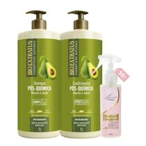 Kit Pós Química 1 Shampoo 1 Condicionador 1L + Finalizador Obrigatório Lourre 120ml Kit Pós Química 1 Shampoo 1 Condicionador 1L + Finalizador Obrigatório Lourre 120ml
