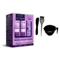 Kit Pós Química Cadiveu Plástica Dos Fios +Cumbuca/Espátula