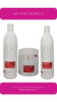 Kit Pós Química D'Bianco - Shampoo, Condicionador e Máscara 500G