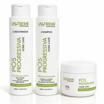 Kit Pós Química Home Care Liso Prolongado 3 Itens Lisstreme Kit Pós Química Home Care Liso Prolongado 3 Itens Lisstreme