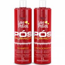 Kit pós química - love potion 2x1 litro cada