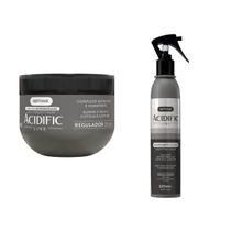 Kit Pós Química Soft Hair Acidificante E Creme Cabelo Poroso