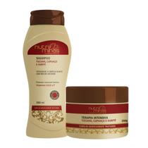Kit Pós Química Tucumã Nutriminas Shampoo 300ml Máscara 250g Kit Pós Química Tucumã Nutriminas Shampoo 300ml Máscara 250g