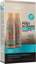 Kit pós-relaxante Kativa Tech com shampoo e condicionador 250mL x2