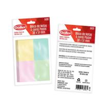 Kit Post It 4 Blocos Cores Pastéis 100 folhas cada - Göller