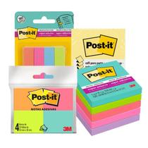 Kit Post it Criativo Original 4 Tamanhos Diferentes 4 Blocos Coloridos cores Neon Escritório Estudos Kit Post it Criativo Original 4 Tamanhos Diferentes 4 Blocos Coloridos cores Neon Escritório Estudos