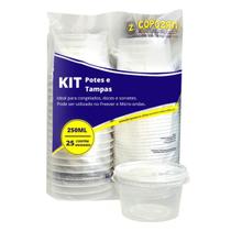 Kit Pote 380Ml Pp Copozan Pc Com 25