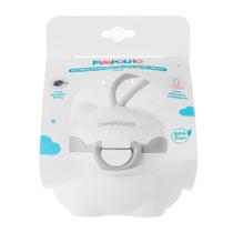 Kit Pote e Dosador Pimpolho de Leite em Pó Lúdico Branco Kit Pote e Dosador Pimpolho de Leite em Pó Lúdico Branco