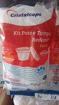 Kit pote e tampa 145ml 26 unidades - D.K