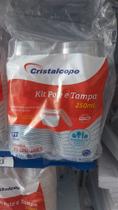Kit pote e tampa 250ml 25 unidades Kit pote e tampa 250ml 25 unidades