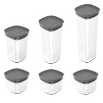 Kit Pote Hermético Block Chumbo 6 Peças - Ou