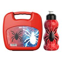 Kit Pote Lanche Biscoitos + Squeeze 300ml Infantil Kit Pote Lanche Biscoitos + Squeeze 300ml Infantil