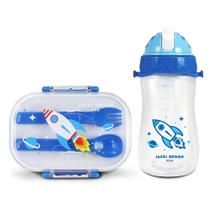 Kit Pote Marmita 400ml e Garrafa 460ml Infantil PICCOLINO