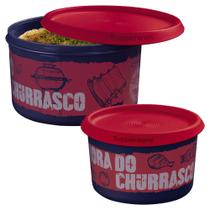 Kit pote master mais instantânea mágica churrasco da tupperware