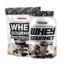 Kit Pote + Refil Whey Protein Gourmet - FN Forbis Nutrition